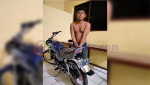 Pencuri Sepeda Motor Berhasil Ditangkap Tekap Polsek Pancur Batu Saat Beraksi