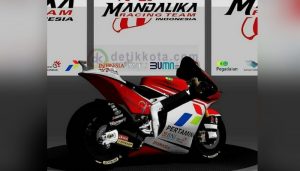 Grafis Motor Mandalika Racing Team Moto2 Musim 2021 . . . Indonesia Banget !
