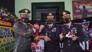 Kapolres Badung Dan Kapolresta Denpasar Kompak Beri Ucapan HUT TNI Ke -75