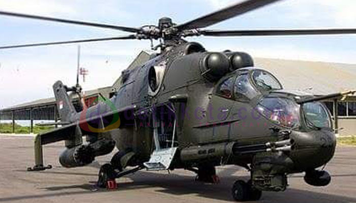 Helikopter serang Mi-35P TNI-AD