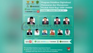 Pelatihan Digitalisasi Pemasaran dan Manajemen Produk Halal Bagi UMKM