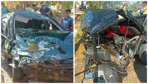Kecelakaan Sedan Vs Pick Up di Pamekasan Berujung Maut
