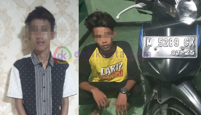 Dua Tersangka yang berhasil diamankan