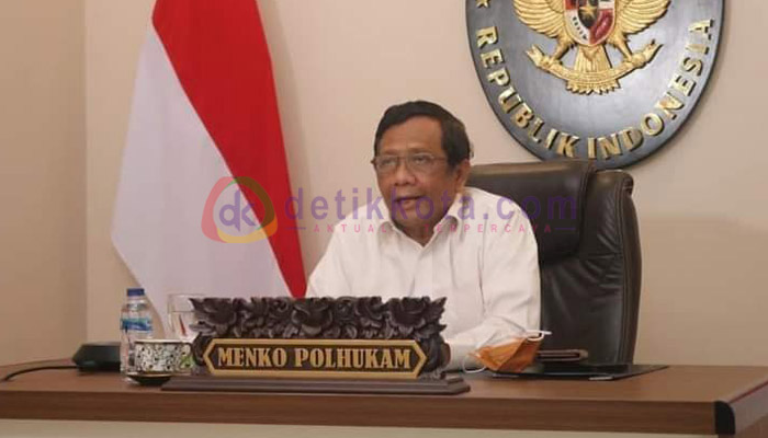 Menteri Koordinator Bidang Politik, Hukum dan Keamanan Moh. Mahfud MD 