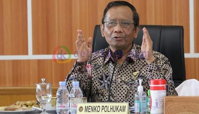 Menko Polhukam Moh. Mahfud MD