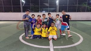 Siap Berlaga, Futsal Anak Anak Cabe Rawit Rungkut Gelar Latihan Rutin di Stadion SIER