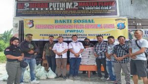 Persatuan Wartawan Polda Sumatera Utara (PWPSU) Bakti Sosial Membagikan Sembako