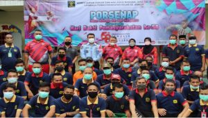 Adannya Porsenap HBP ke 58 di Lapas Jember Semakin Meriah
