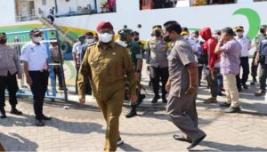 Bupati Fauzi Pantau Langsung Pelaksanaan Mudik Gratis