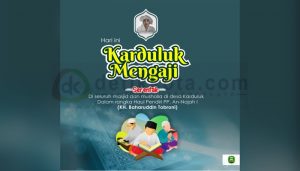 Jelang Haul KH. Baharudin Tobroni, An-Najah 1 Karduluk Gelar Karduluk Mengaji