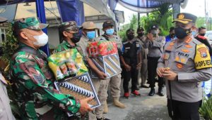 Kapolrestabes Surabaya Pengecekan Langsung Pos Pam dan Pos Yan