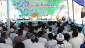 Petugas dan Warga Binaan Lapas Banyuwangi Gelar Halal Bihalal