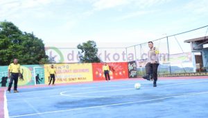 Kapolres Bener Meriah Buka Turnamen Futsal Hari Bhayangkara ke-76