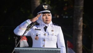 Upacara Rakyat Memperingati HUT RI Ke-77, Kades Romben Rana Tegaskan Cinta Tanah Air Wajib Hukumnya