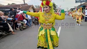 Tarian Kuntulan Semarakkan HUT RI