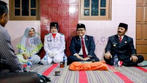 Bupati Pamekasan Melayat Kerumah Anggota Paskibraka