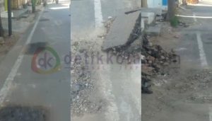 Ketum BIDIK Berang, Pembongkaran Jaringan Fiber Optik di Jantung Kota Sumenep Akibatkan Jalan Rusak