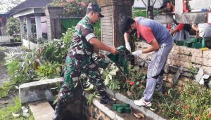 TNI Tetap Dengan Jiwa Gotong Royong Bersama Masyarakat