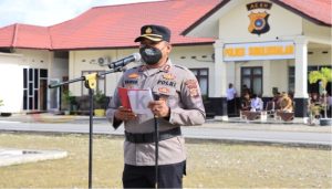 Kapolres Subulussalam Pimpin Apel Gelar Pasukan Operasi Zebra Seulawah Tahun 2022
