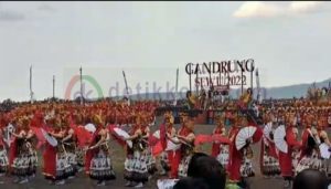 Gandrung Sewu Mampu Hipnotis Ribuan Penonton