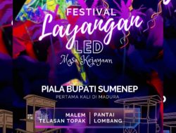 Ribuan Layangan LED Akan Hiasi Langit Malam Pantai Lombang Sumenep