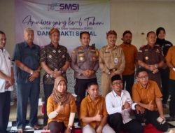 HUT Ke-6 SMSI Diisi Santunan dan Sunnatan Massal, Bupati Fauzi: Junjung Tinggi Kode Etik Jurnalistik