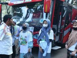 Bupati Achmad Fauzi Lepas Peserta Mudik Gratis Tujuan Sumenep Di GBK Senayan Jakarta