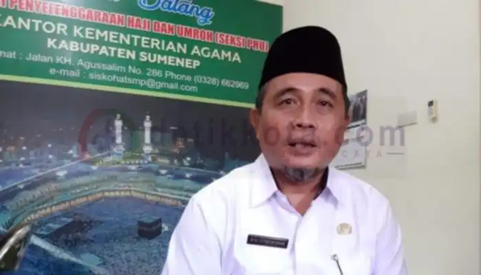 Plt Kasi Penyelenggaraan Haji dan Umrah, Kantor Kementerian Agama Kabupaten Sumenep, A. Rifa’i Hasyim.
