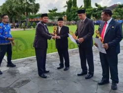 Bupati Sumenep Serahkan Piala WarGame Paintball, Ini Juaranya