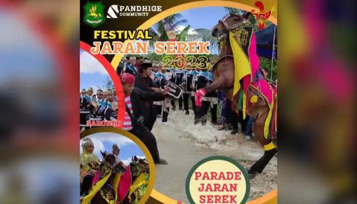 Flyer Festival Jaran Serek 2023