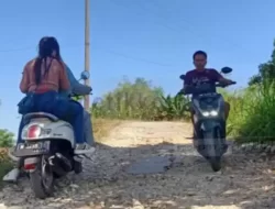 Akses Jalan Menuju Puncak Lanjari Rusak, Pemdes Soddara Minta Pemkab Sumenep Lakukan Perbaikan