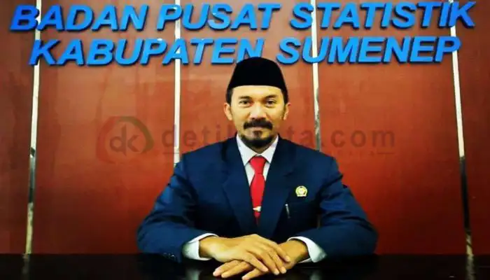 Kepala Badan Pusat Statistik (BPS) Kabupaten Sumenep, Ribut Hadi Chandra.
