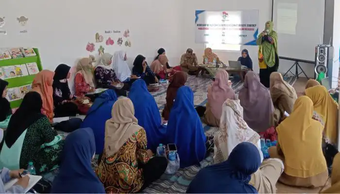 Pelaksanaan Workshop Manajemen PAUD dan Implementasi Kurikulum Merdeka (IKM) oleh Himpaudi Kecamatan Kota Sumenep.