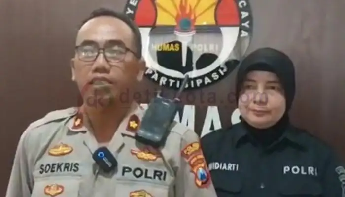 Wakapolres Sumenep, Kompol Soekris Trihartono didampingi Kasubag Humas, AKP Widiarti.