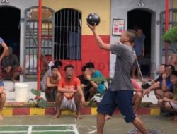 Meriah, Rutan Kelas IIB Sumenep Gelar Lomba Voli bagi WBP