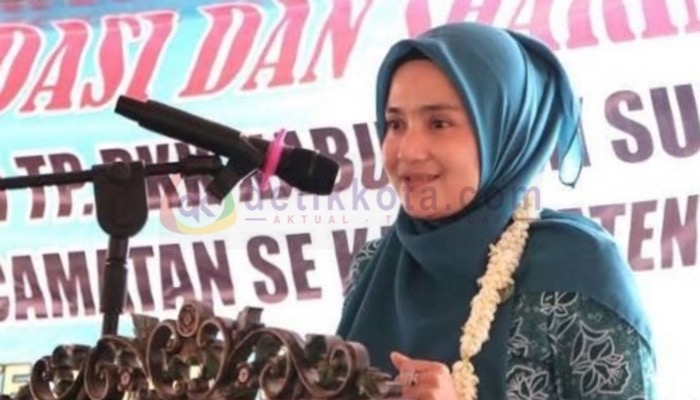 Ketua Tim Penggerak (TP) Pemberdayaan dan Kesejahteraan Keluarga (PKK) Kabupaten Sumenep, Nia Kurnia Fauzi.