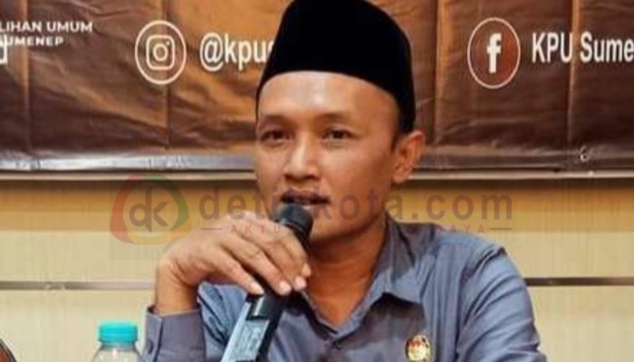 Komisioner KPU Sumenep Divisi Teknis dan Data, Syaifurrahman.