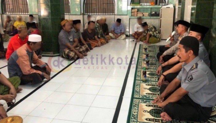 Acara pembinaan rohani warga binaan di Rutan Kelas IIB Sumenep.