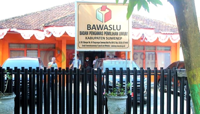 Kantor Badan Pengawas Pemilu (Bawaslu) Kabupaten Sumenep.