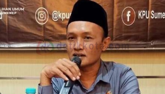 Komisioner KPU Sumenep, Divisi Rendatin, Syaifurrahman.