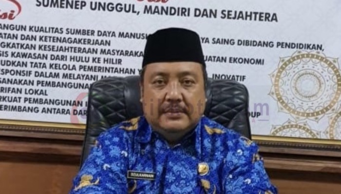 Kepala Dinas Sosial Pemberdayaan Perempuan dan Perlindungan Anak (Dinsos P3A) Kabupaten Sumenep, Achmad Dzulkarnaen.