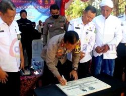 Polres Sumenep Bangun Sumur Bor di Daerah Rawan Kekeringan
