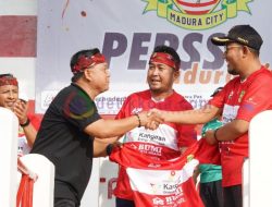 Luncurkan Jersey dan Nama Baru Perssu, Bupati Sumenep Harap Bisa Raih Prestasi Musim Ini