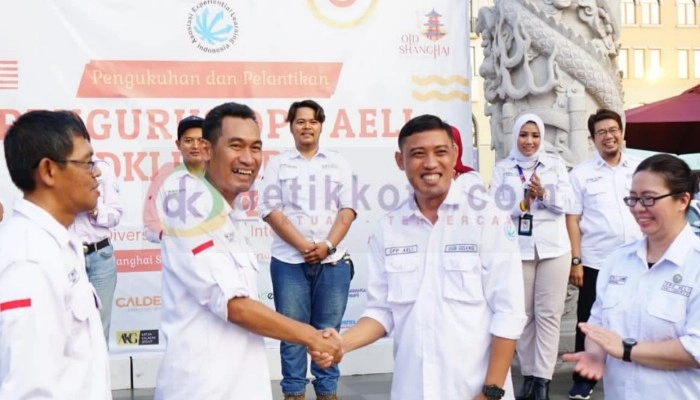 Acara Pelantikan dan Pengukuhan Pengurus DPD Asosiasi Experiental Learning Indonesia (AELI) DKI Jakarta periode 2023-2026, di Old Sanghai Sedayu City, Kelapa Gading.