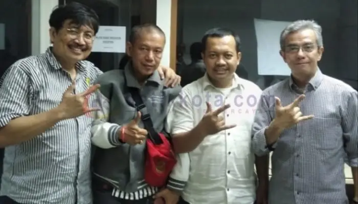 Peserta Pelatihan Satgas Radar oleh TPN GN di Posko Krapu, Tebet Jakarta Selatan.