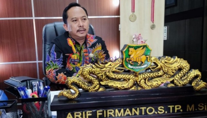 Kepala Dinas Ketanahanan Pangan dan Pertanian (DKPP) Kabupaten Sumenep, Arif Firmanto.