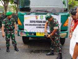 Ekspor Jagung Silase ke Korea Selatan, Mayjen TNI Farid Makruf: Baru Kodam V/Brawijaya Yang Bisa