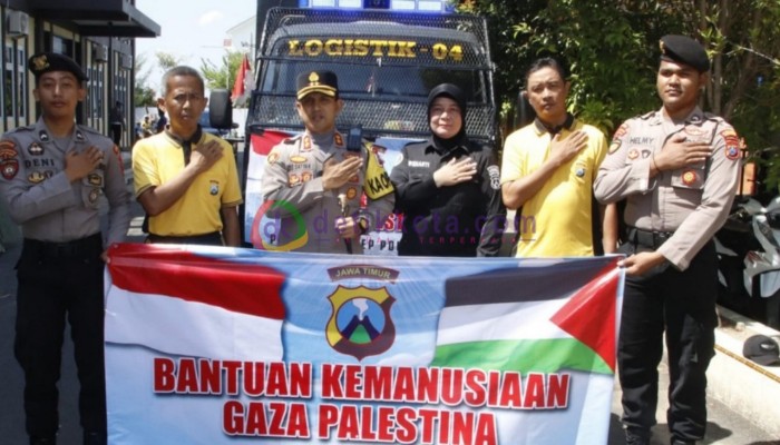 Bantuan kemanusiaan dari Polres Sumenep siap dikirim ke Palestina.