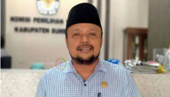 Komisioner KPU Sumenep Divisi SDM dan Parmas, Rafiqi.