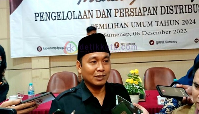 Ketua Komisi Pemilihan Umum (KPU) Kabupaten Sumenep, Rahbini.